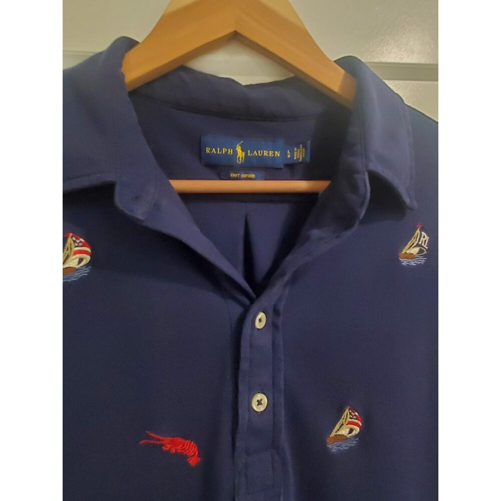 Ralph Lauren POLO Collat Shirt Size Large - Picture 2 of 5